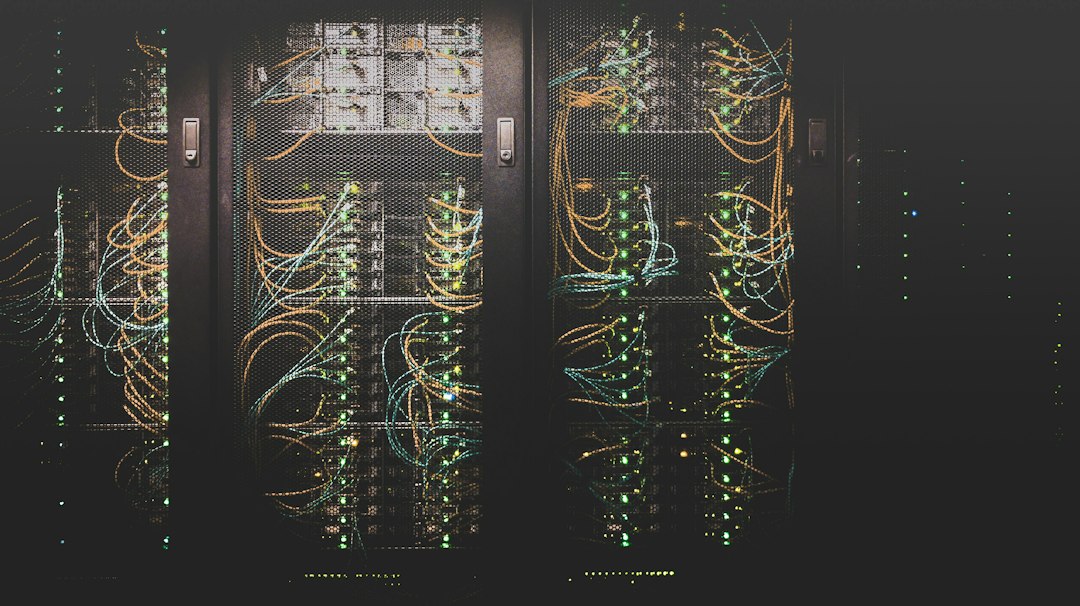 Ilustrasi teknologi dan infrastruktur digital